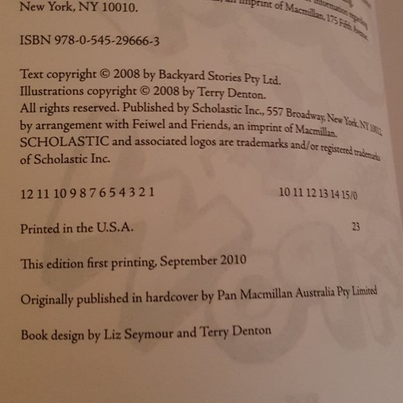 The Big Fat Cow Goes Kapow by Andy Griffith, Paperback (2010) - Picture 4 of 4